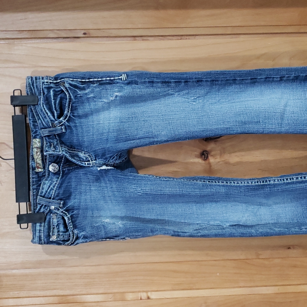 BKE stella 'ripped crotch' jeans